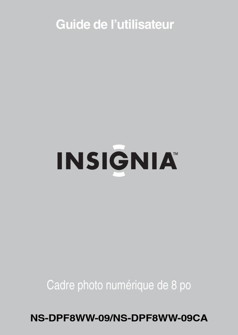 Insignia NS-DPF8WW-09 User manual
