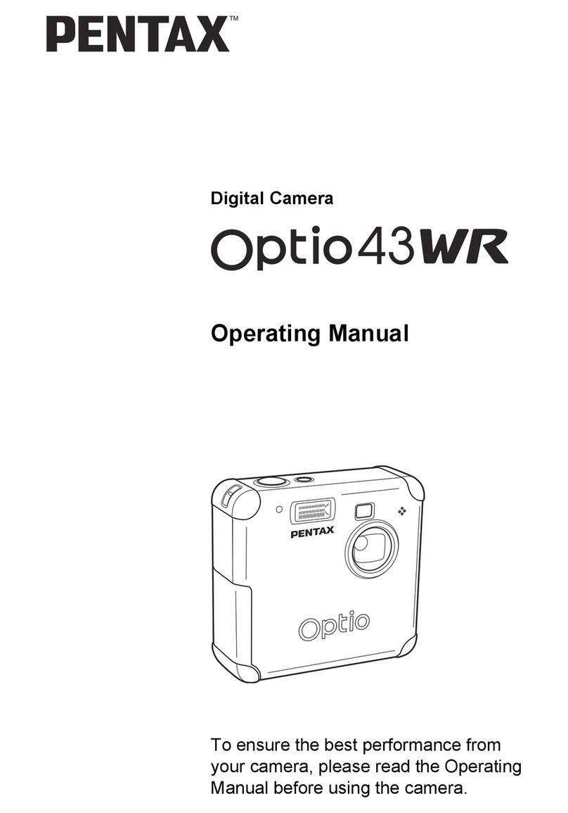 Pentax Optio 43WR User manual