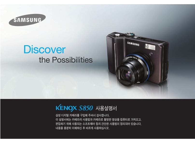 Samsung S850 - Digital Camera - Compact User manual