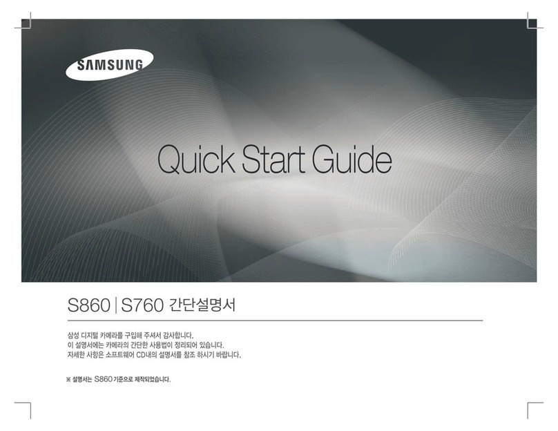 Samsung S760 - Digital Camera - Compact quick start guide
