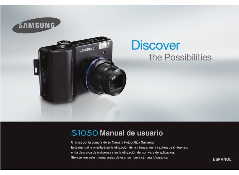 Samsung S1050 - Digital Camera - Compact Instruction Manual
