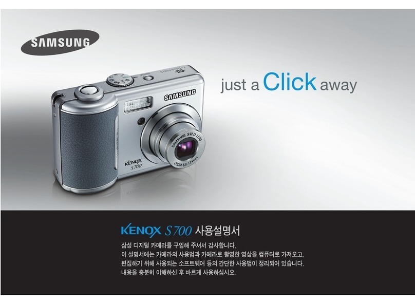 Samsung S700 - 7.2MP 3x Optical/5x Digital Zoom... User manual