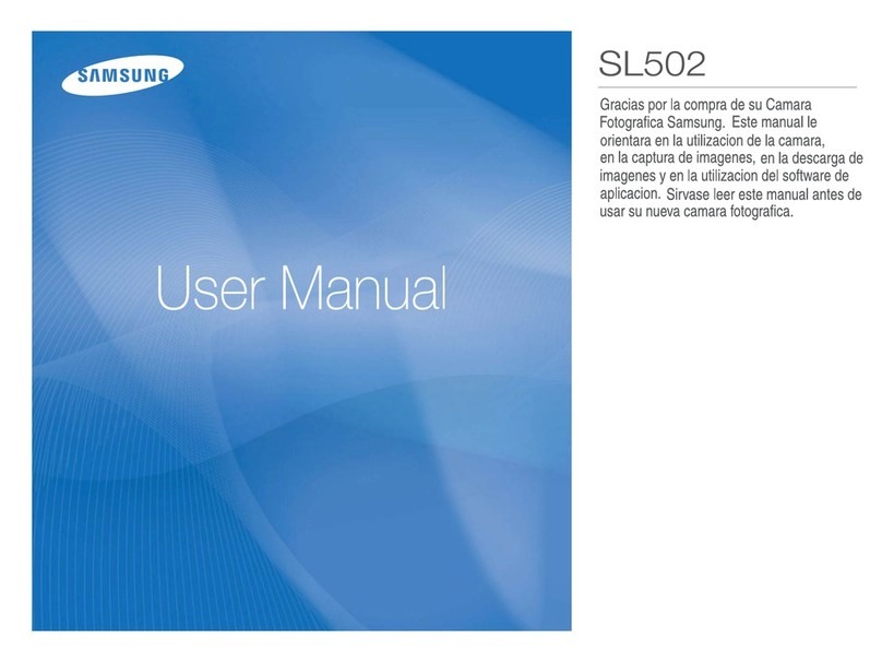 Samsung SL502 - Digital Camera - Compact User manual
