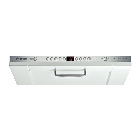 Bosch SHV7ER53UC User manual