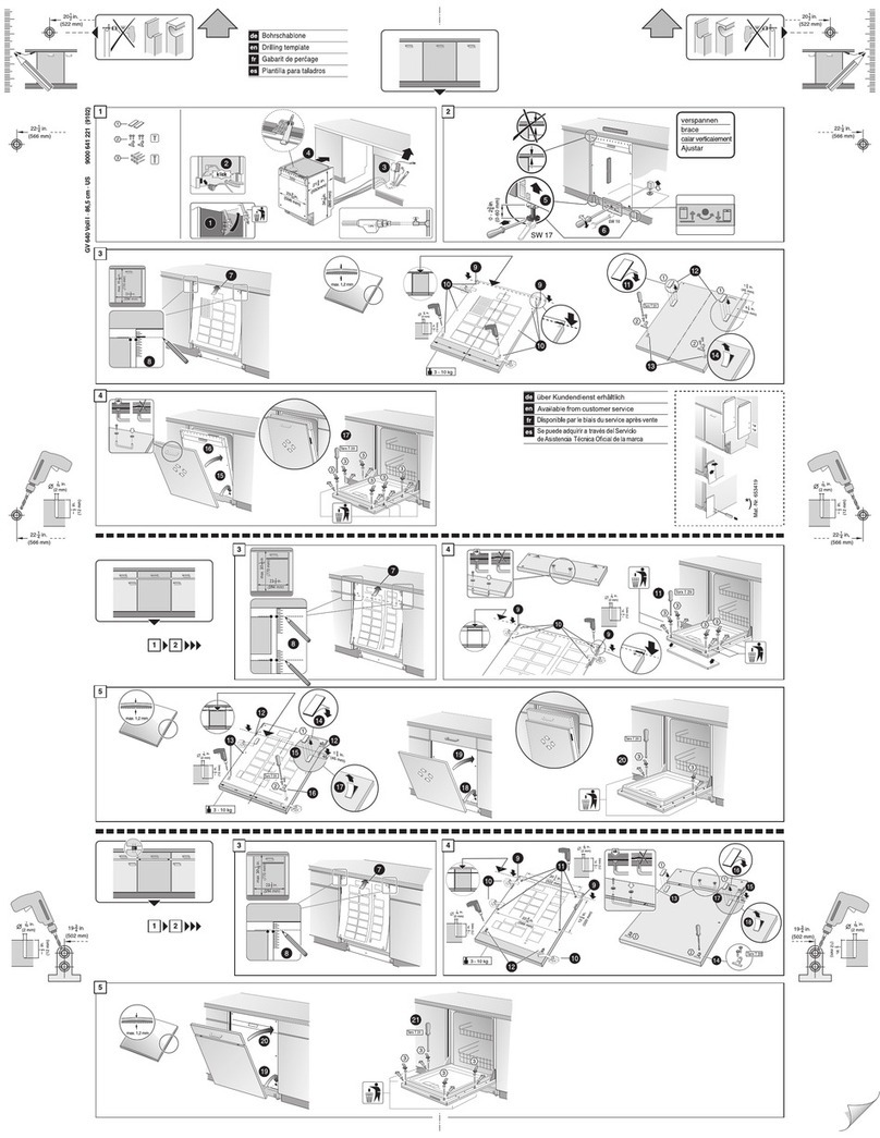 Bosch SHV7ER53UC User manual