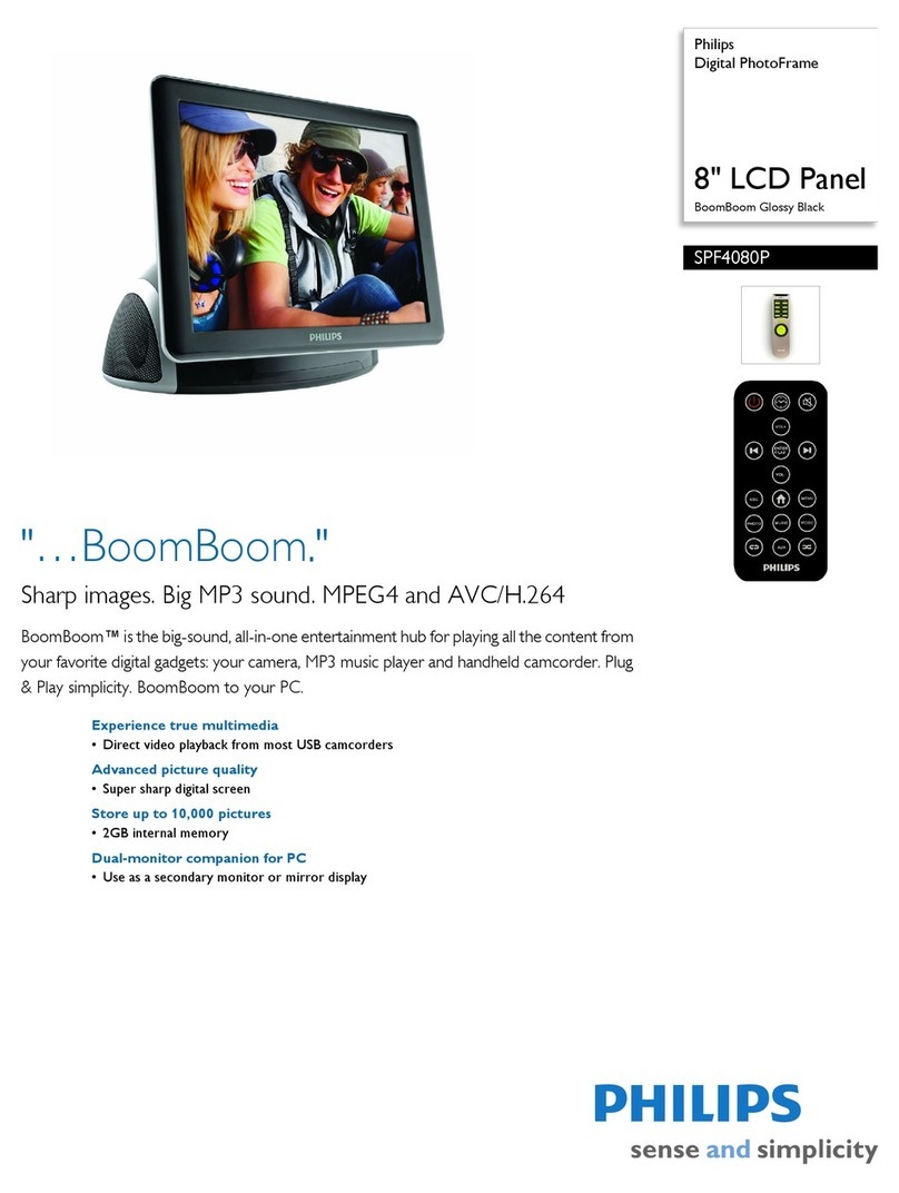 Philips SPF4080P Specifications