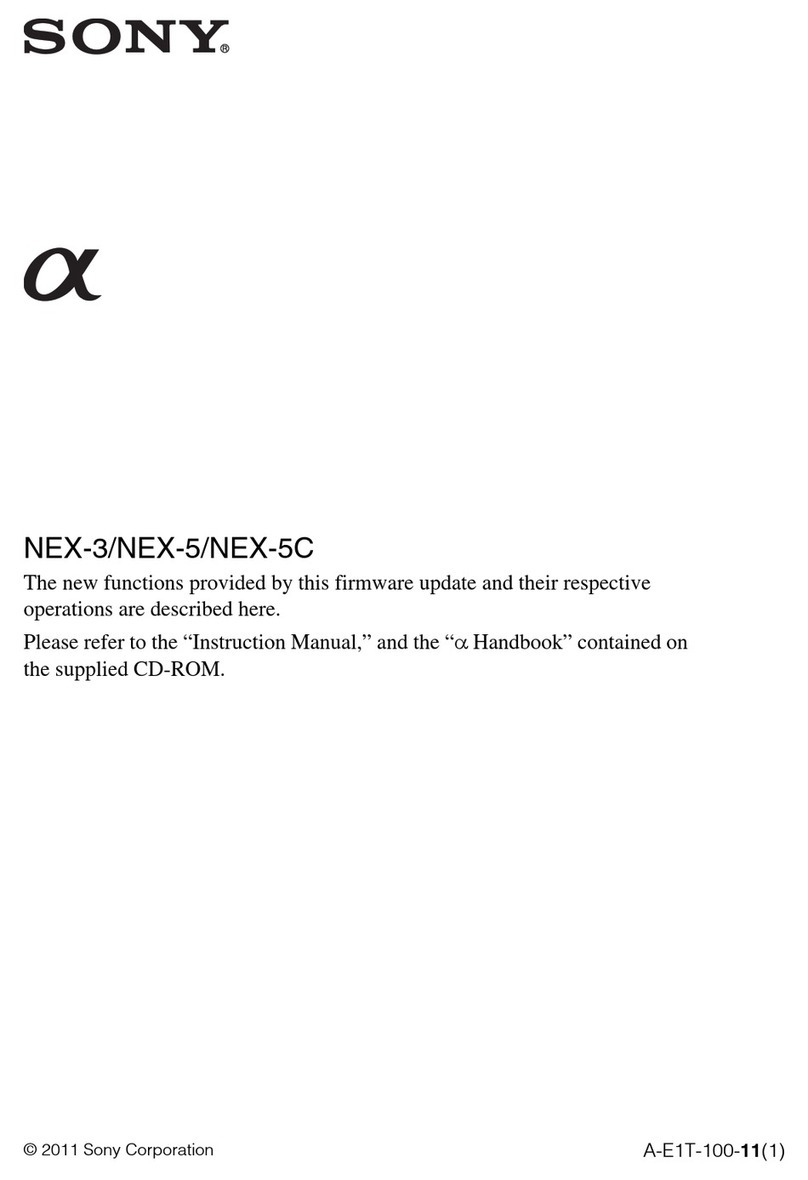 Sony NEX32LENSKIT Function guide