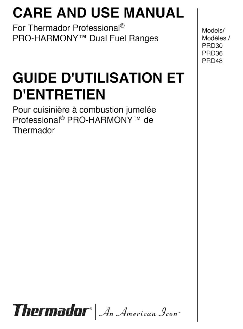 Thermador PRD304EHU Guide