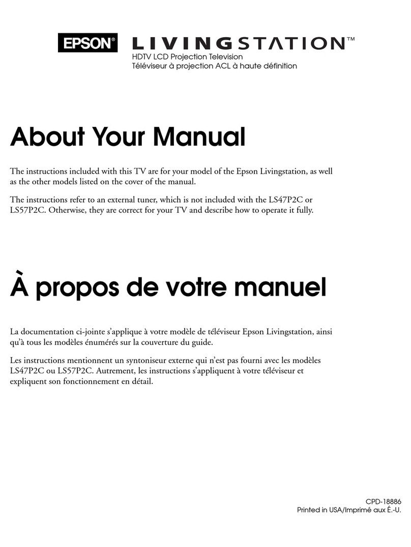 Epson Livingstation LS57P2 Supplement manual