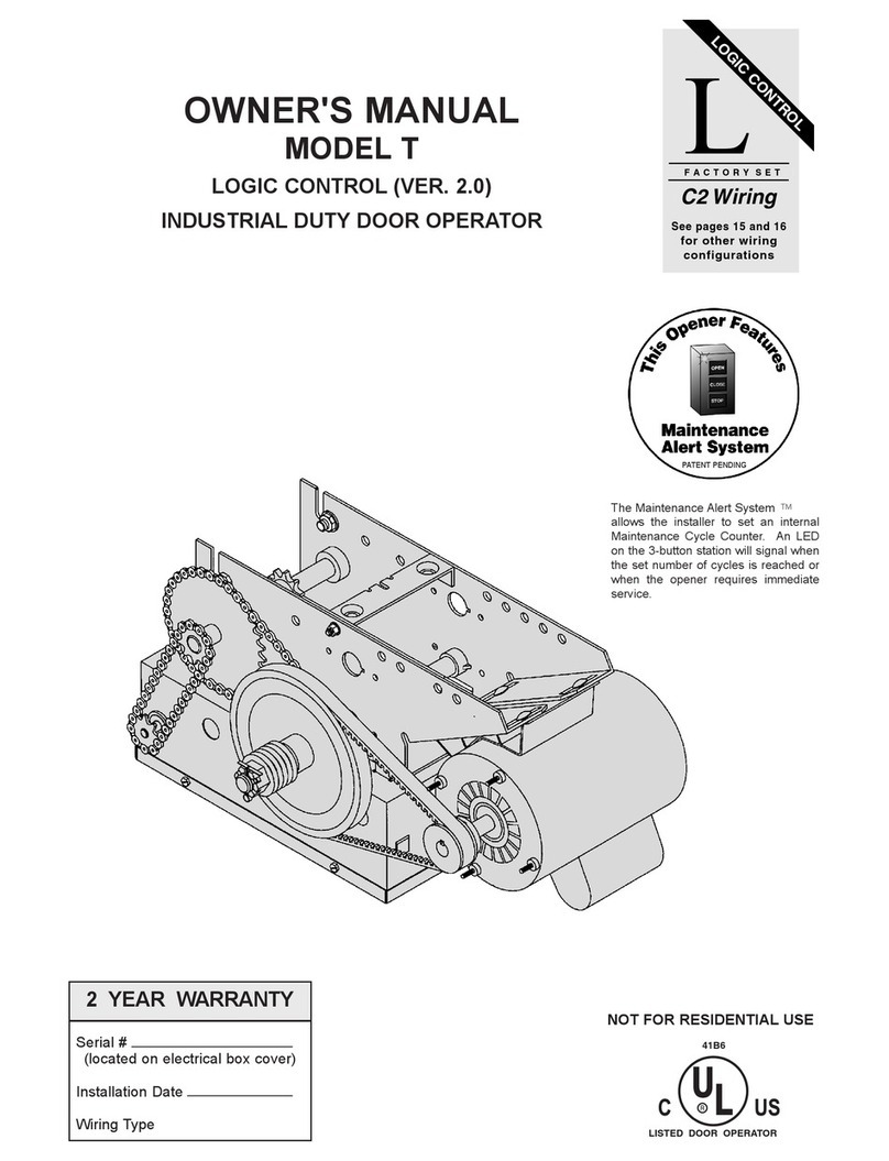 Chamberlain T owner's manual