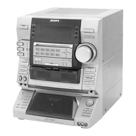 Sony HCD-XG500 - Bookshelf System Service manual