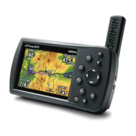 Garmin GPSMAP 496 owner's manual