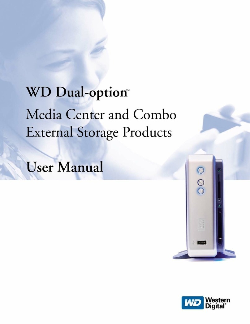Western Digital WDXB1200JBR - Dual-option External Hard Drive 120... User manual Western Digital WDXB1200JBR - Dual-option External Hard Drive 120... User manual