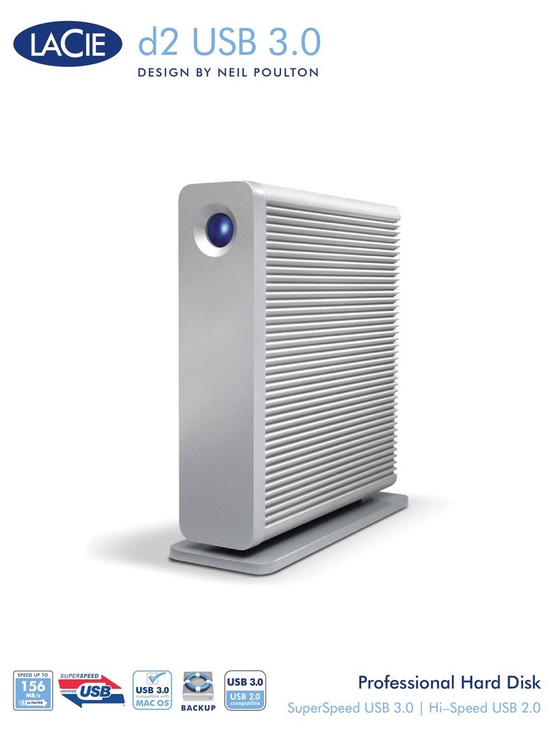 LaCie d2 USB 3.0 datasheet