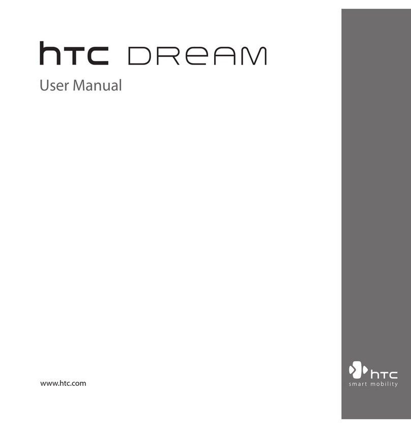HTC Dream User manual