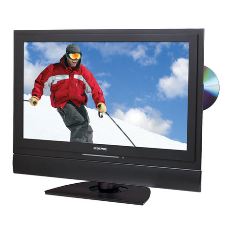 Audiovox FPE3207DV - 32" LCD TV User manual