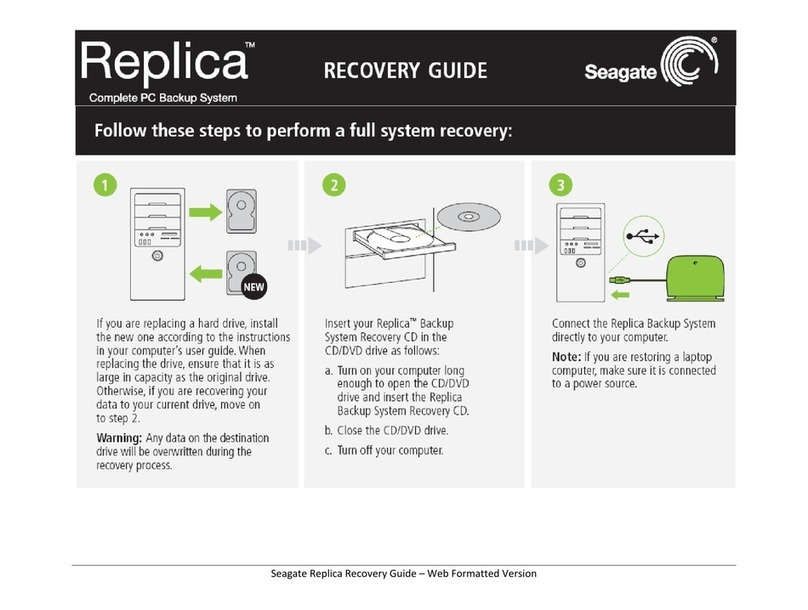 Seagate Replica User manual
