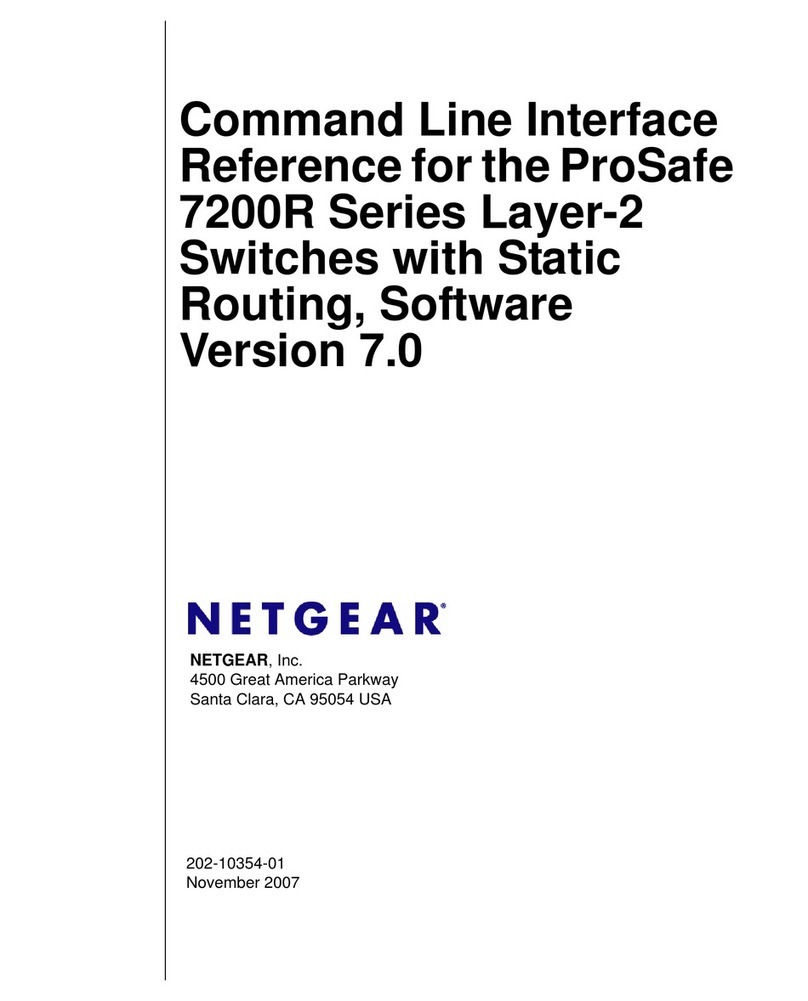 NETGEAR GSM7224R - ProSafe Switch Instruction Manual NETGEAR GSM7224R - ProSafe Switch Instruction Manual