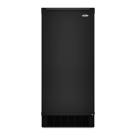 Whirlpool GI15NDXTB - 15" 50 lb. Icemaker Use & care guide
