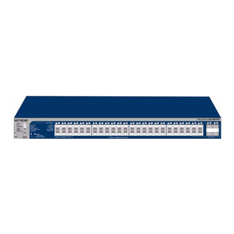 NETGEAR GS724TPS - ProSafe - Gigabit Stackable PoE Smart... Instruction Manual