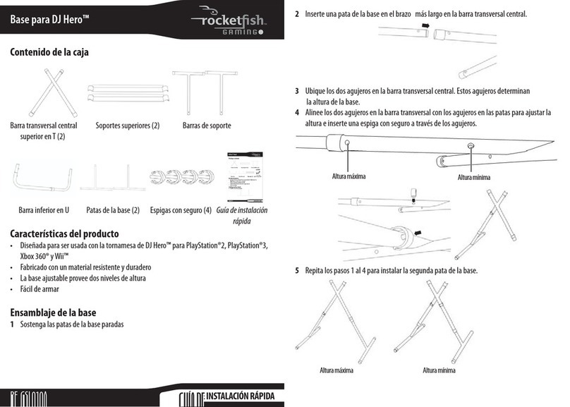 Rocket Fish RF-GSL010A Parts list manual