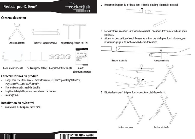 Rocket Fish RF-GSL010A Installation and operation manual