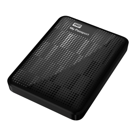 Western Digital My Passport WDBBEP0010BBK User manual