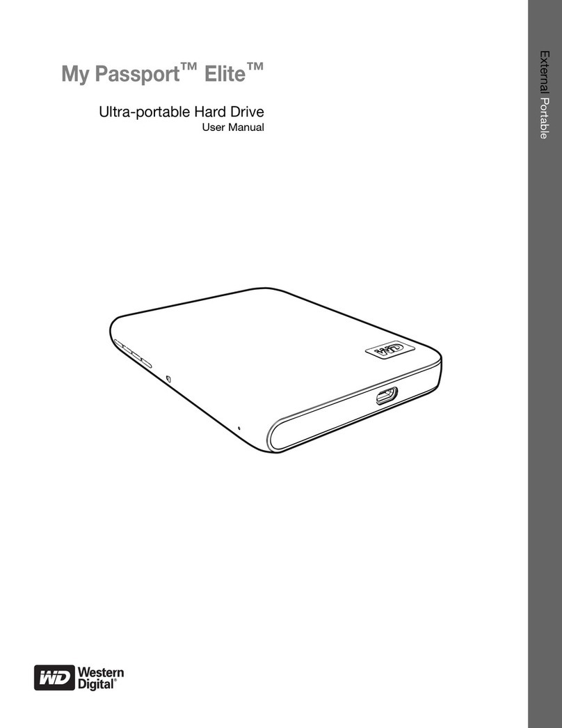Western Digital WDBACX7500Axx - My Passport Essential SE User manual