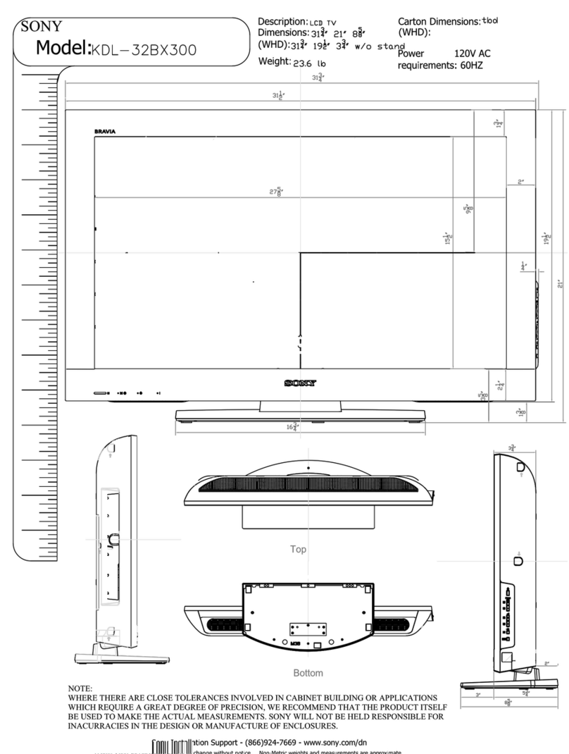 Sony KDL-32BX300 - Bravia Bx Series Lcd... User guide Sony KDL-32BX300 - Bravia Bx Series Lcd... User guide