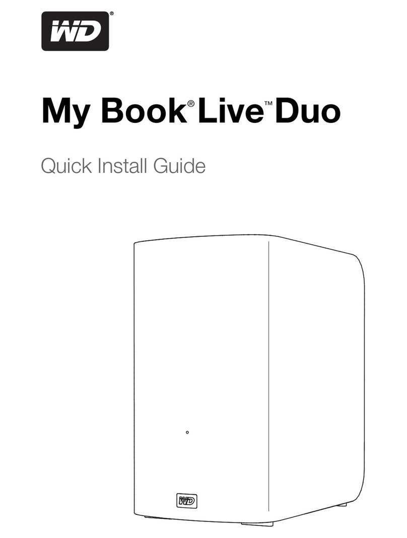 Western Digital WDBVHT0040JCH User manual