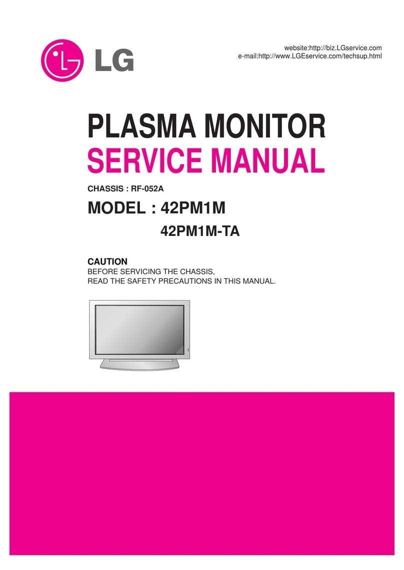 LG 42PM1M -  - 42" Plasma Panel User manual