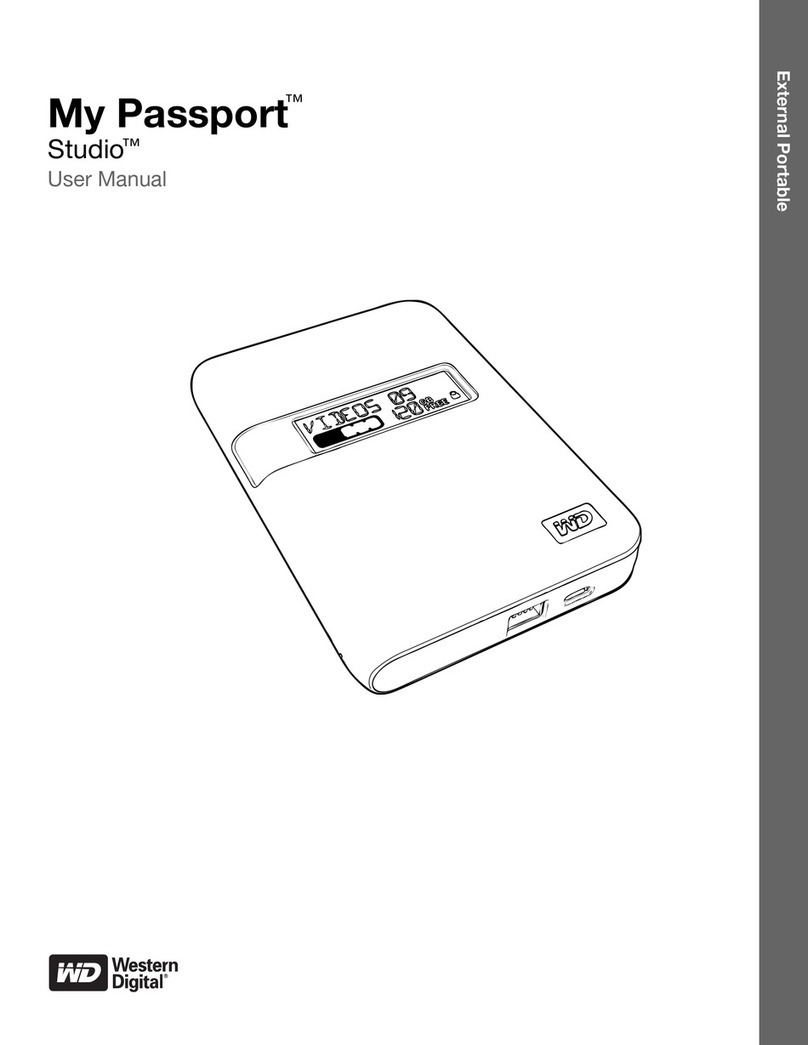 Western Digital WDBAAC2500ACH - My Passport Elite User manual
