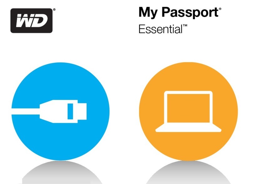 Western Digital WDBAAB2500ASL - My Passport For Mac User manual