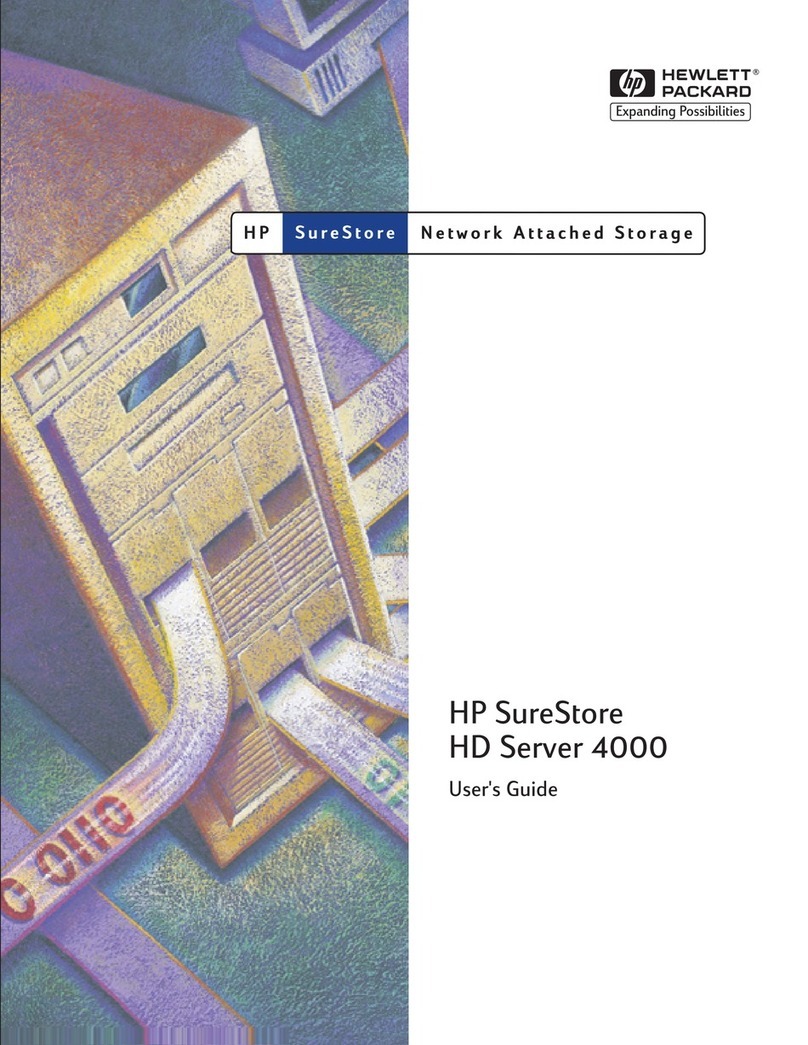HP J3278B - SureStore CD-ROM Server/Tower 7 NAS... User manual HP J3278B - SureStore CD-ROM Server/Tower 7 NAS... User manual