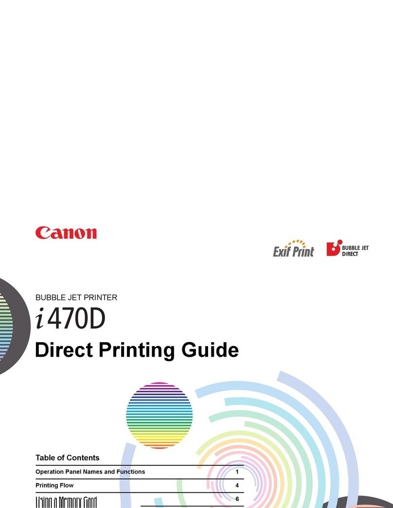 Canon I470D - i Color Inkjet Printer Configuration guide Canon I470D - i Color Inkjet Printer Configuration guide