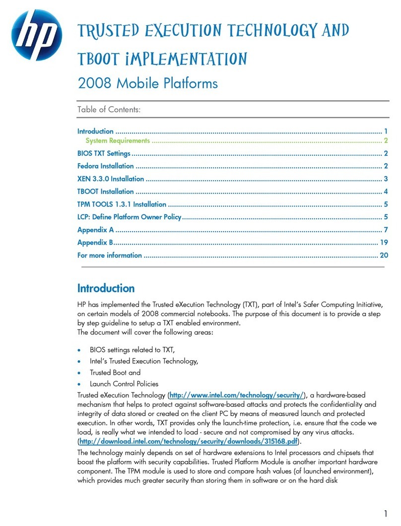 HP 2730p - EliteBook - Core 2 Duo 1.86 GHz User manual