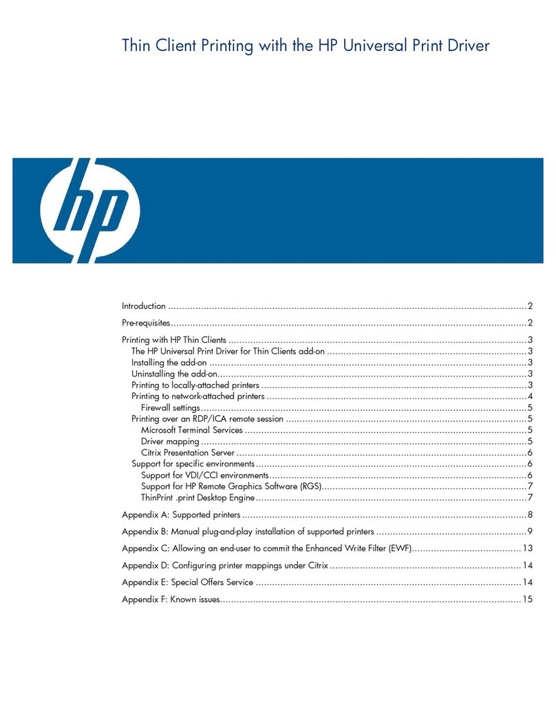HP 2533t - Compaq Mobile Thin Client Configuration guide