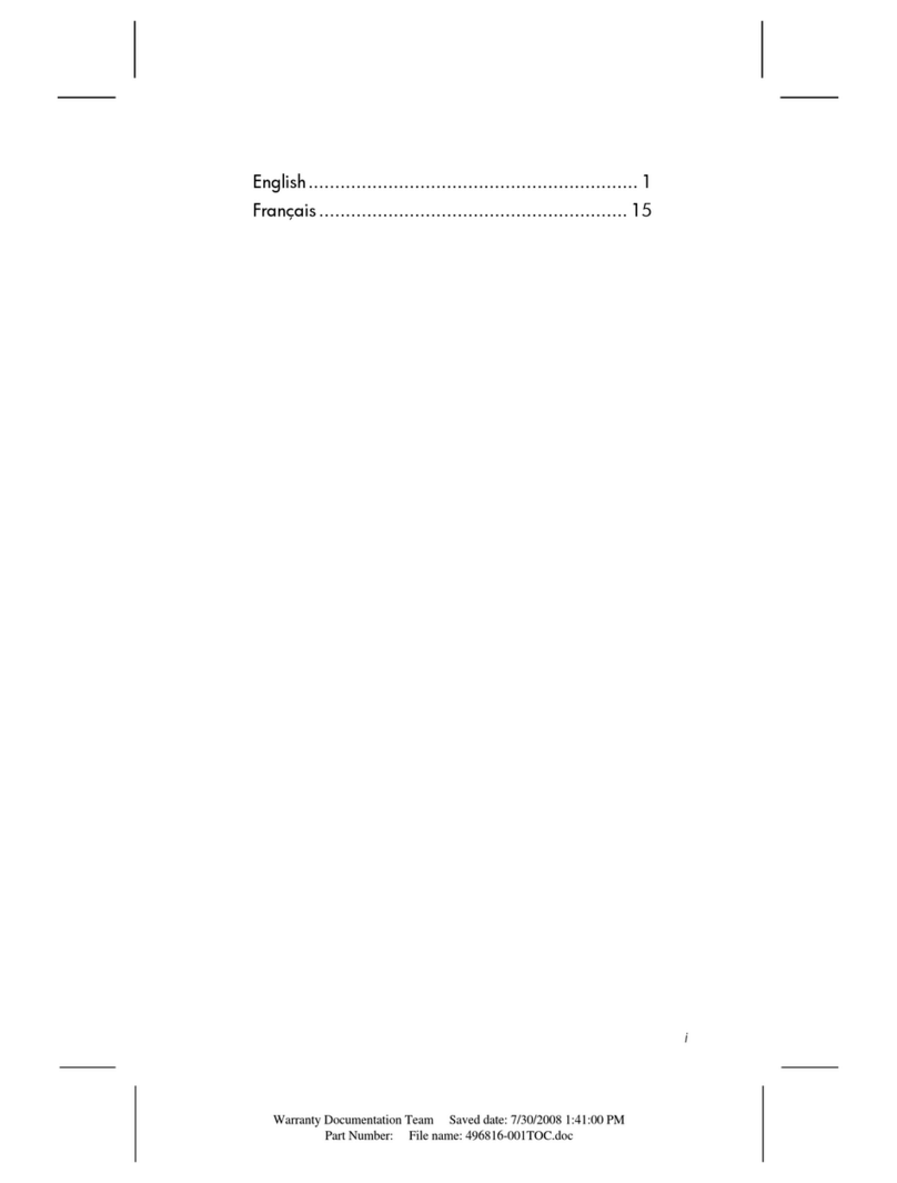 HP Jornada 430 Use and maintenance manual