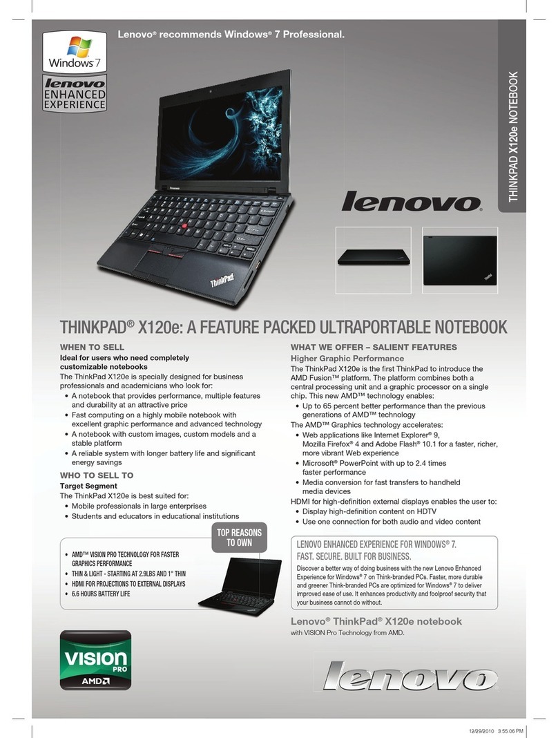 Lenovo 059624U User manual