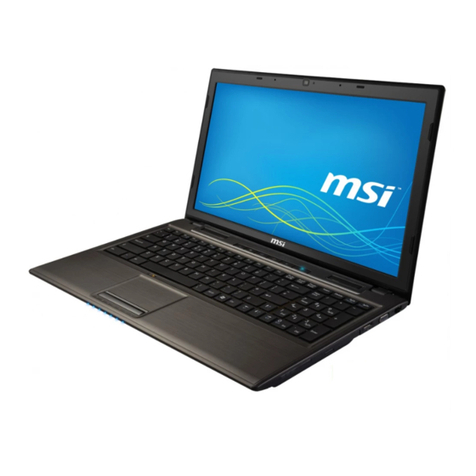 MSI CR61 user manual