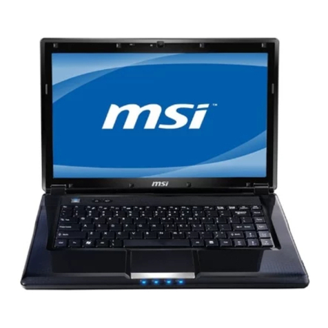 MSI CR430 User manual MSI CR430 User manual
