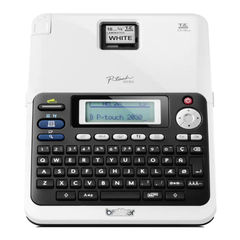Brother P-touch PT-2030 User manual