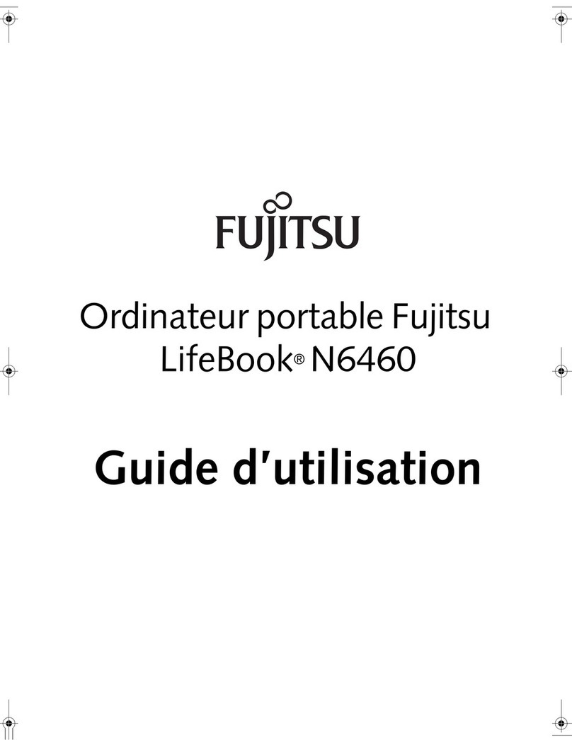 Fujitsu N6460 - LifeBook User manual
