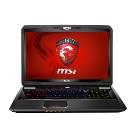 MSI GT70 User manual MSI GT70 User manual