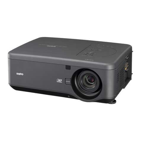 Sanyo PDG-DWT50L - WXGA DLP Projector User manual