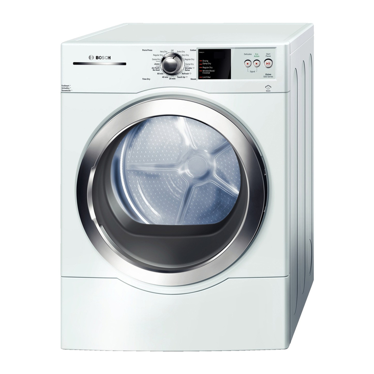 Bosch WTVC533CUS User manual