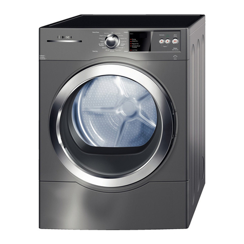 Bosch WTVC553AUC Operating and installation instructions