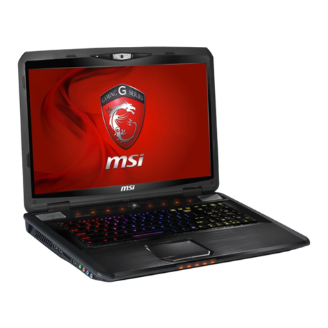 MSI GT783 User manual