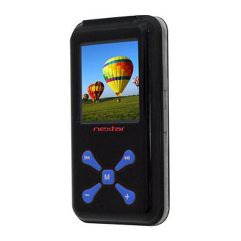 Nextar MA715 - 1 GB Digital Player instruction manual