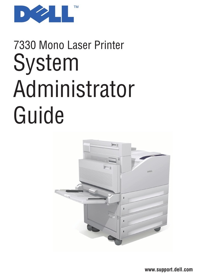 Dell 7330dn - Laser Printer B/W Instruction Manual